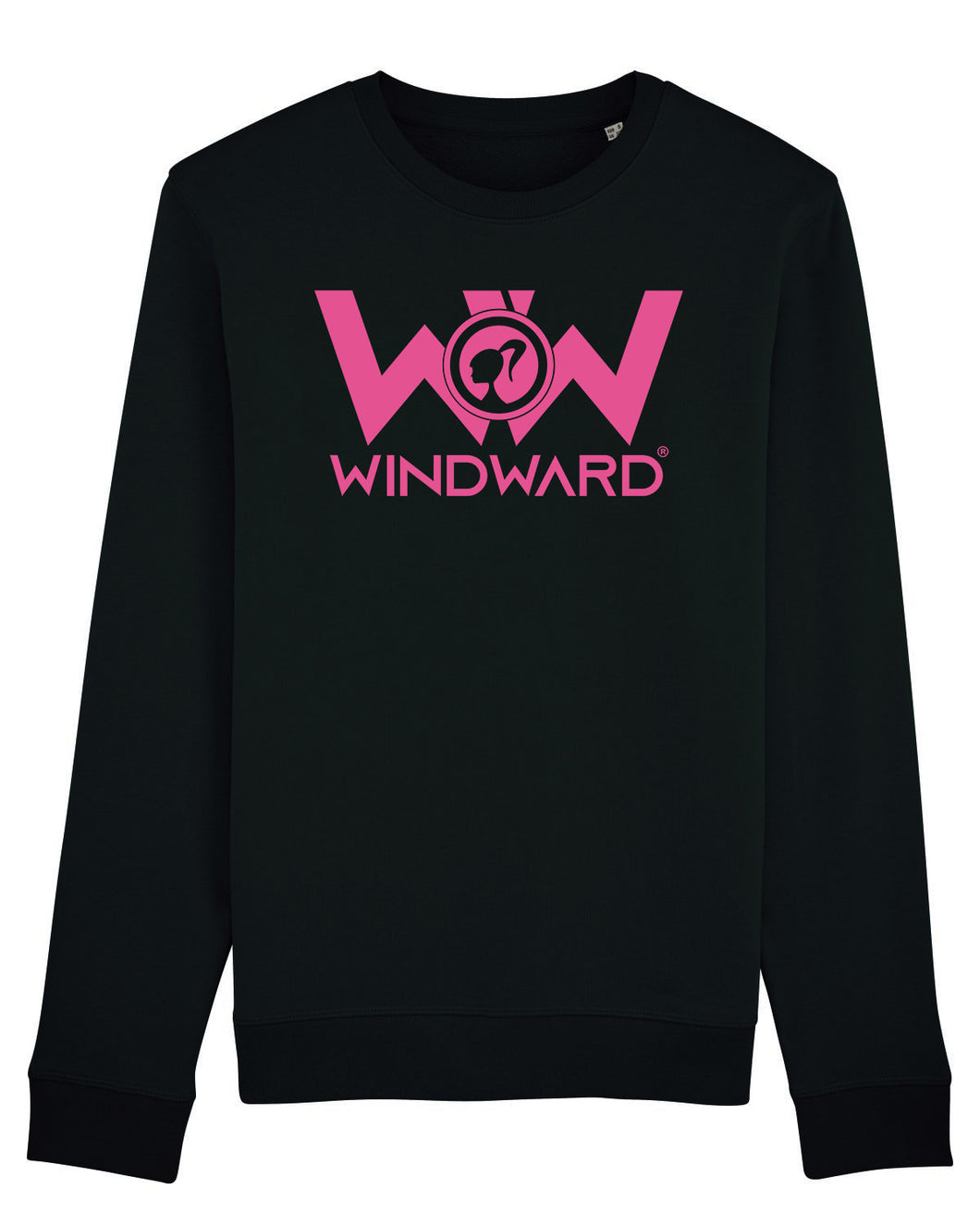 Sudadera Orgánica PINK Negra Unisex