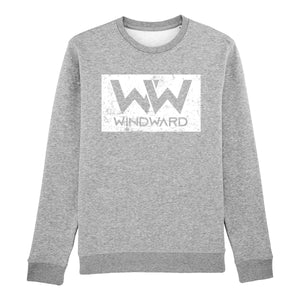 Sudadera Orgánica SQUARE Gris Unisex