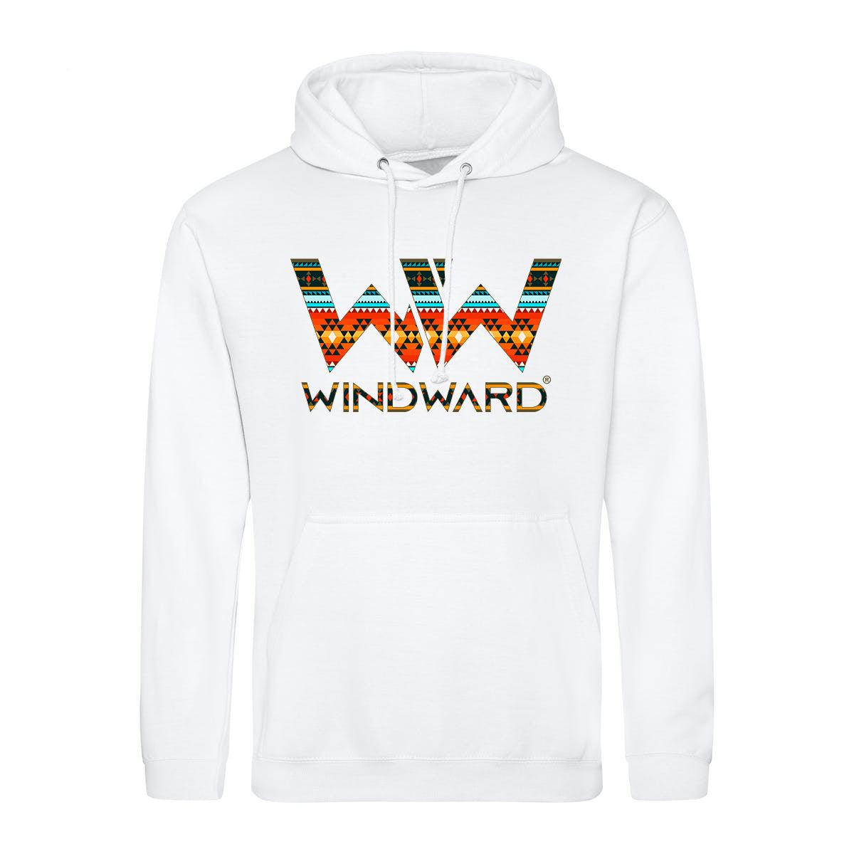 Sudadera con capucha BOHO hombre Blanca