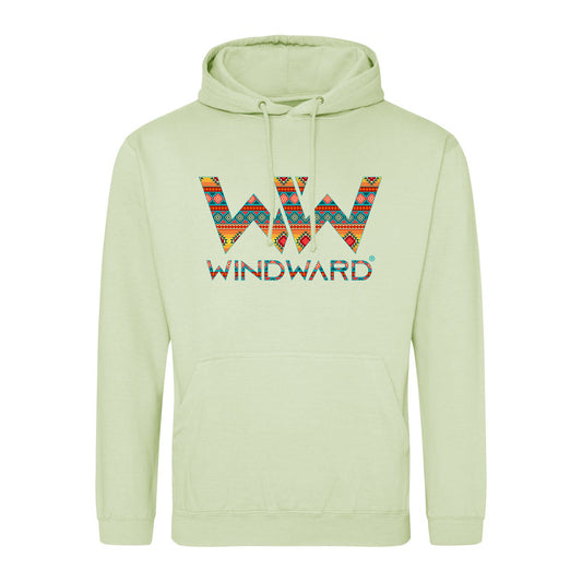 Sudadera con capucha BOHO hombre Verde Pistacho