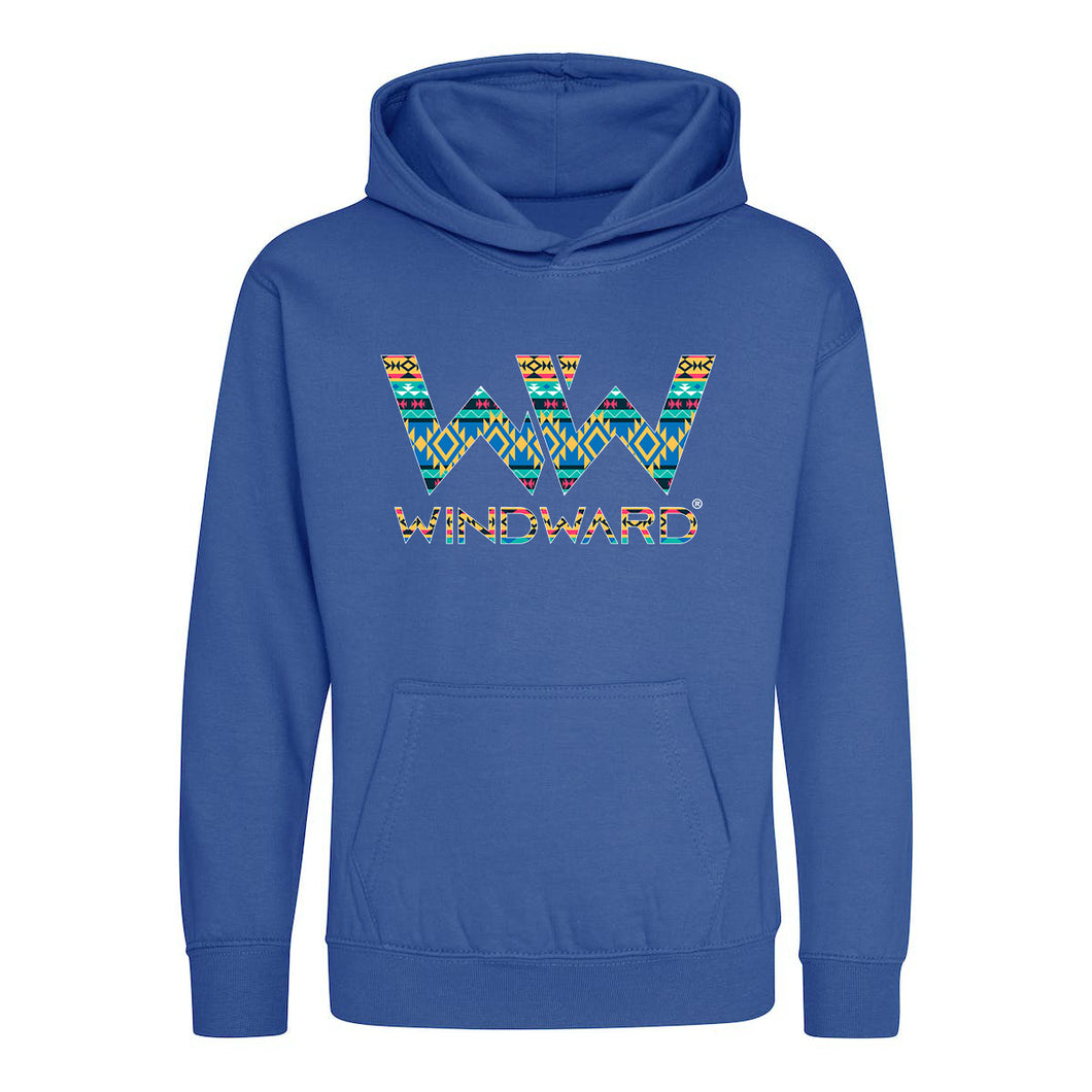 Sudadera con capucha BOHO niños Azul