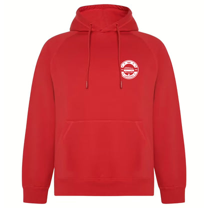 Sudadera Orgánica con capucha SOULSET CAMPER Unisex Roja