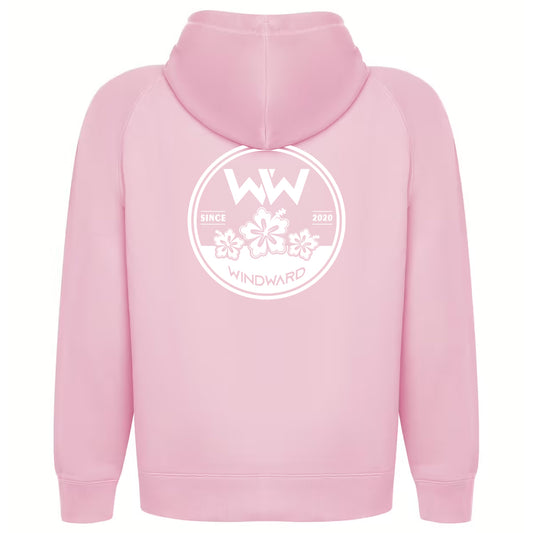 Sudadera Orgánica con capucha SOULSET LOTO Unisex Rosa