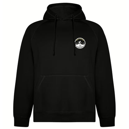 Sudadera Orgánica con capucha SOULSET SURF Unisex Negra