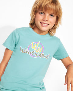 Camiseta niños MECANO Azul Dusty