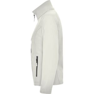 Softshell Logo Bordado mujer MOUNTAIN Blanco Perla