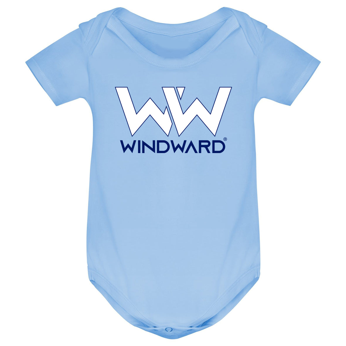 Body Baby Manga Corta Celeste