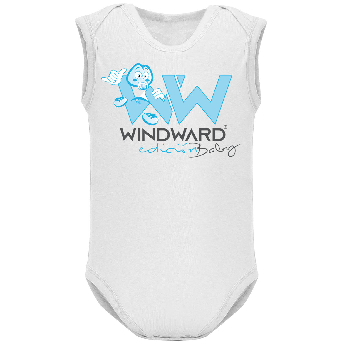 Body Baby Niño Tirantes Blanco