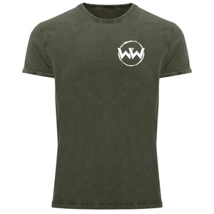 Camiseta hombre DESTROY Verde Militar