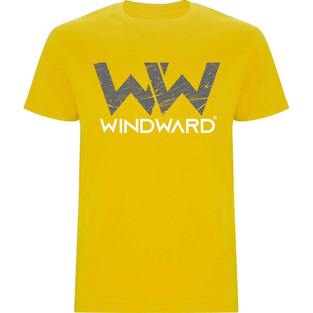 Camiseta hombre WIND Amarilla