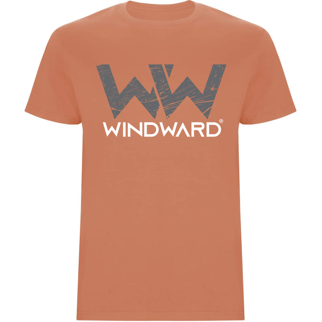 Camiseta hombre WIND Naranja Greek