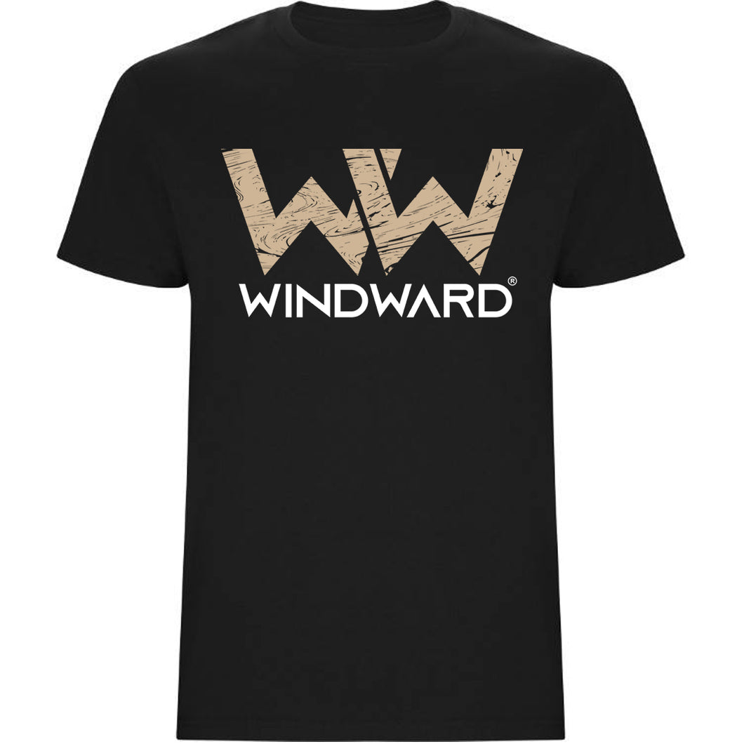 Camiseta hombre WIND Negra