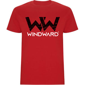 Camiseta niños WIND Roja