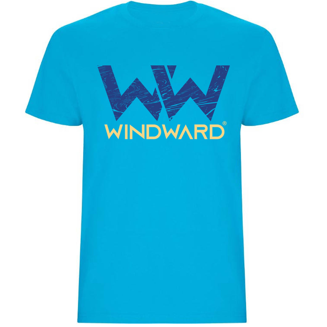 Camiseta hombre WIND Turquesa