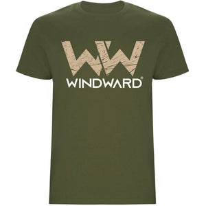 Camiseta hombre WIND Verde Militar