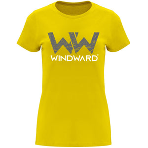 Camiseta mujer WIND Amarilla