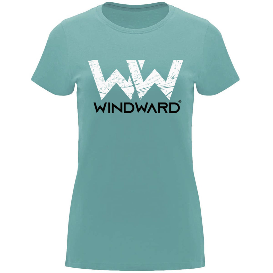 Camiseta mujer WIND Azul Dusty