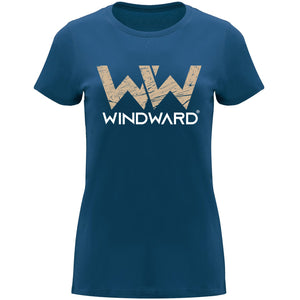 Camiseta mujer WIND Marino