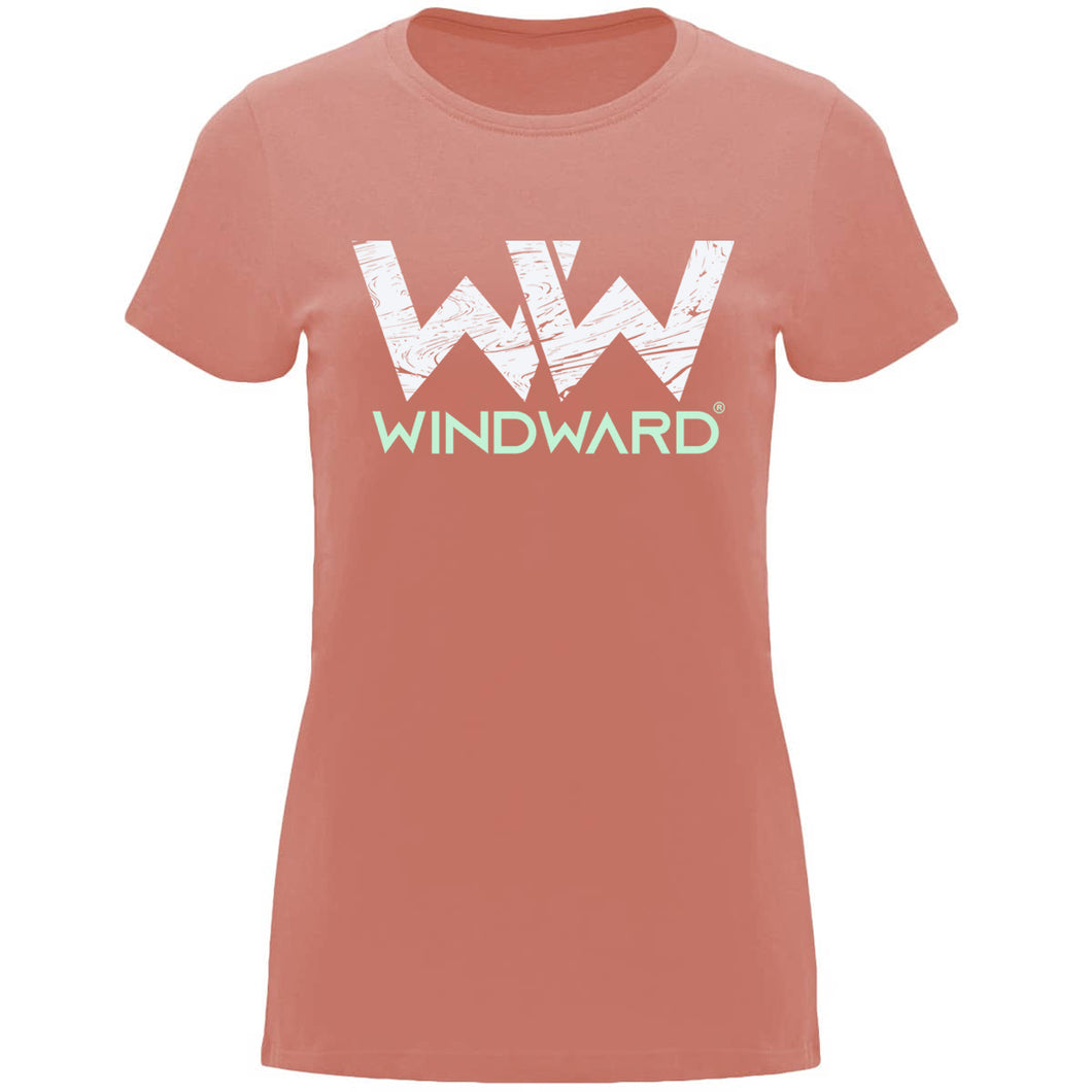 Camiseta mujer WIND Naranja Clay