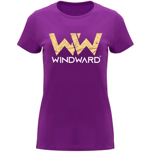 Camiseta mujer WIND Púrpura