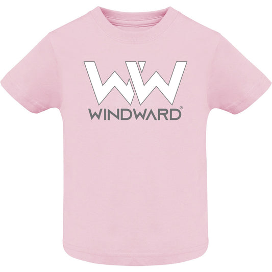 Camiseta Bebé BABY Manga Corta Rosa