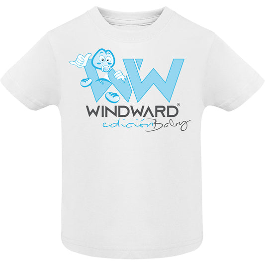 Camiseta Bebé Niño BABY Manga Corta Blanca