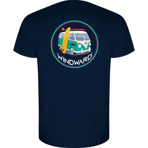 Camiseta Orgánica hombre VAN Azul Marino