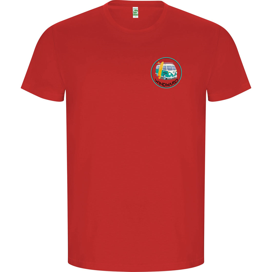 Camiseta Orgánica niños VAN Roja