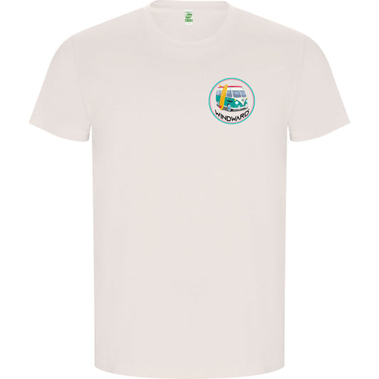 Camiseta Orgánica niños VAN Blanca Vintage