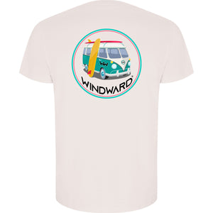 Camiseta Orgánica niños VAN Blanca Vintage