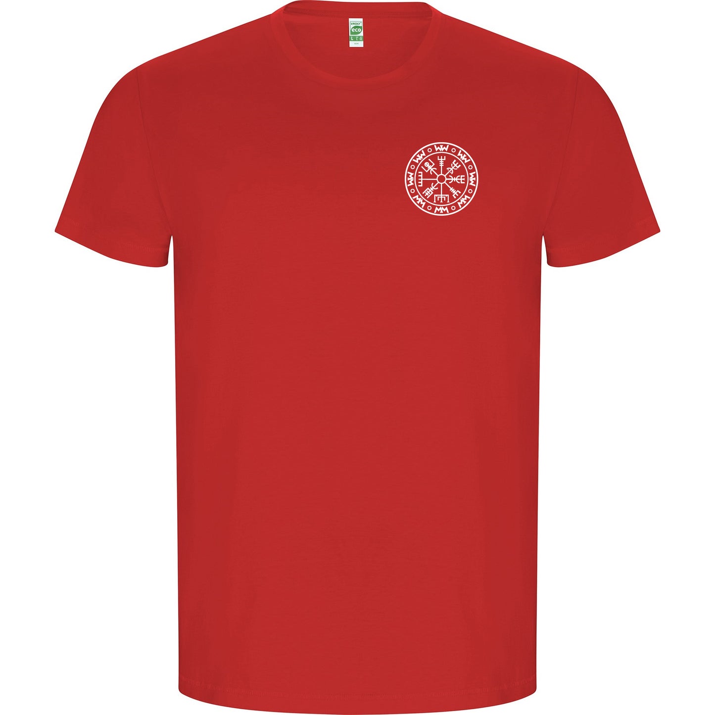 Camiseta Orgánica hombre WIKING Roja