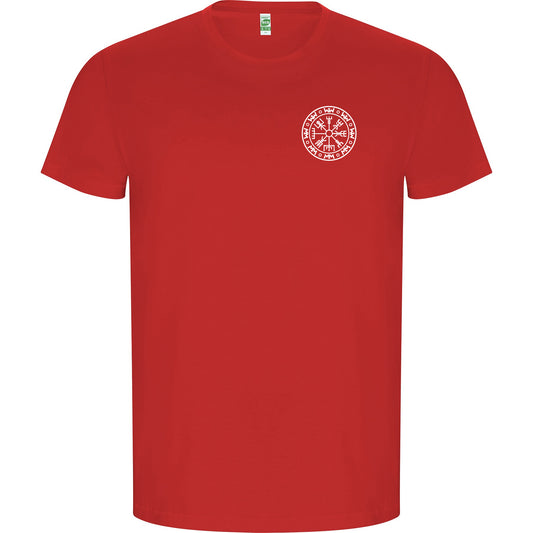 Camiseta Orgánica niños WIKING Roja