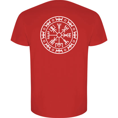 Camiseta Orgánica hombre WIKING Roja