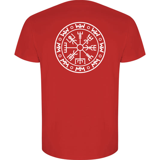 Camiseta Orgánica niños WIKING Roja