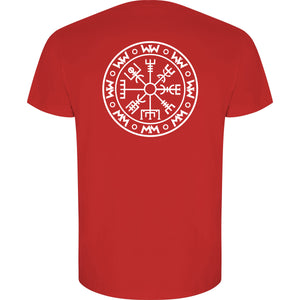 Camiseta Orgánica niños WIKING Roja