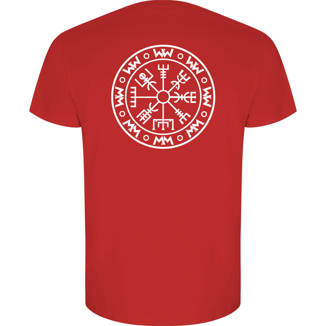 Camiseta Orgánica hombre WIKING Roja