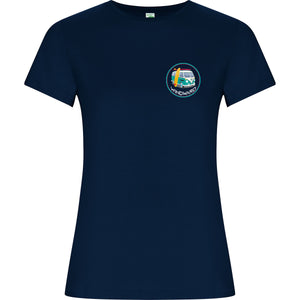 Camiseta Orgánica mujer VAN Azul Marino