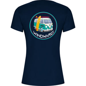 Camiseta Orgánica mujer VAN Azul Marino