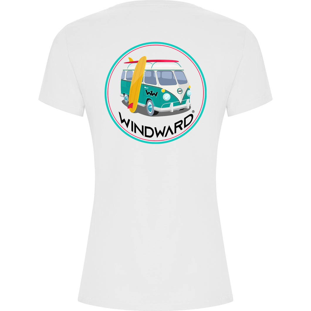 Camiseta Orgánica mujer VAN Blanca