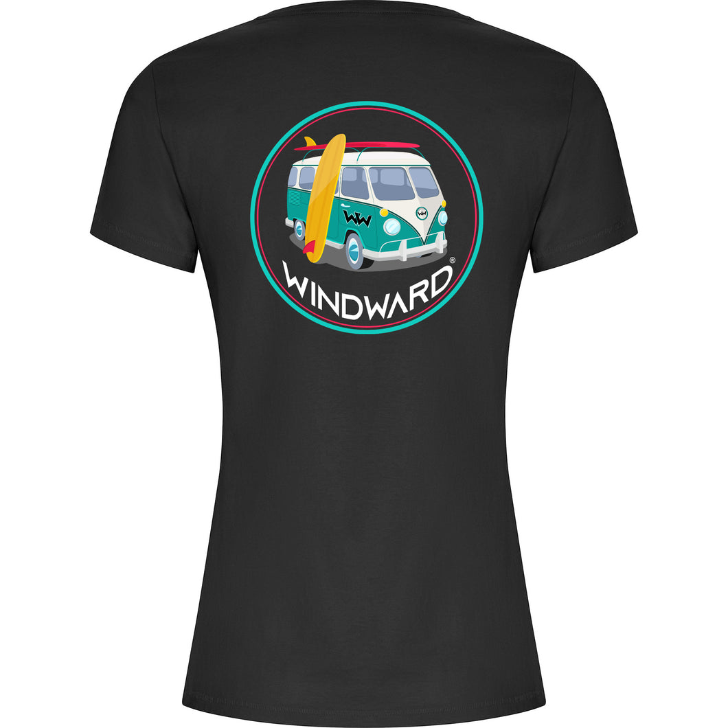 Camiseta Orgánica mujer VAN Negra