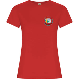 Camiseta Orgánica mujer VAN Roja