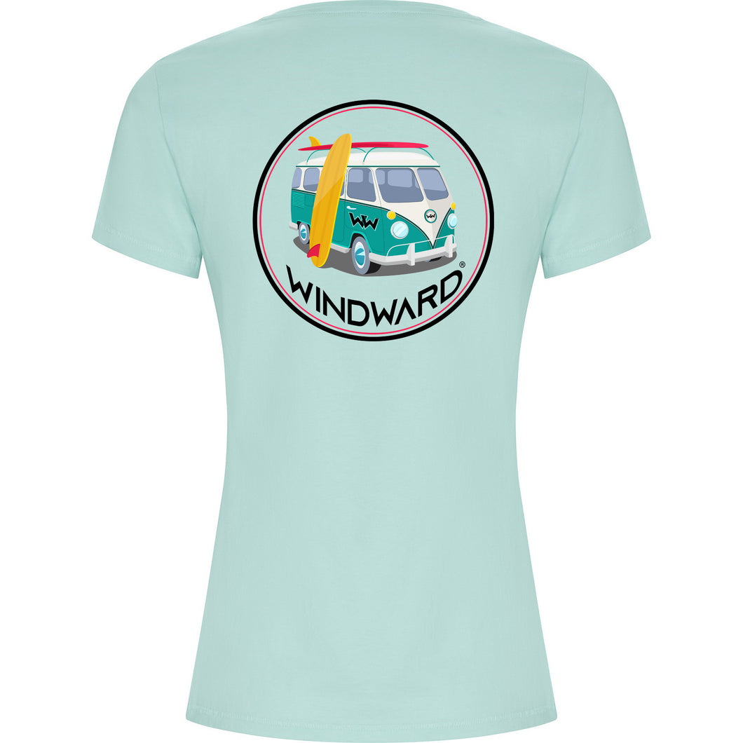 Camiseta Orgánica mujer VAN Verde Menta