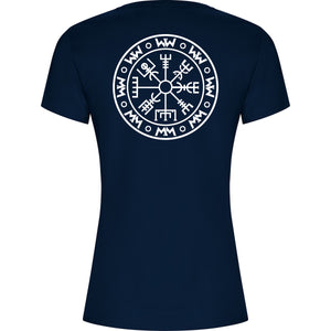 Camiseta Orgánica mujer WIKING Azul Marino