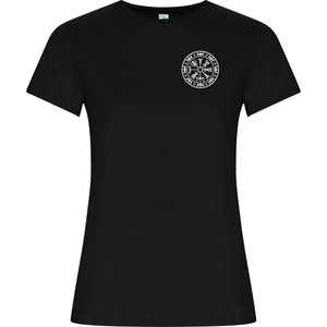 Camiseta Orgánica mujer WIKING Negra