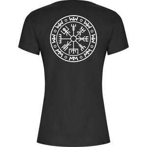 Camiseta Orgánica mujer WIKING Negra