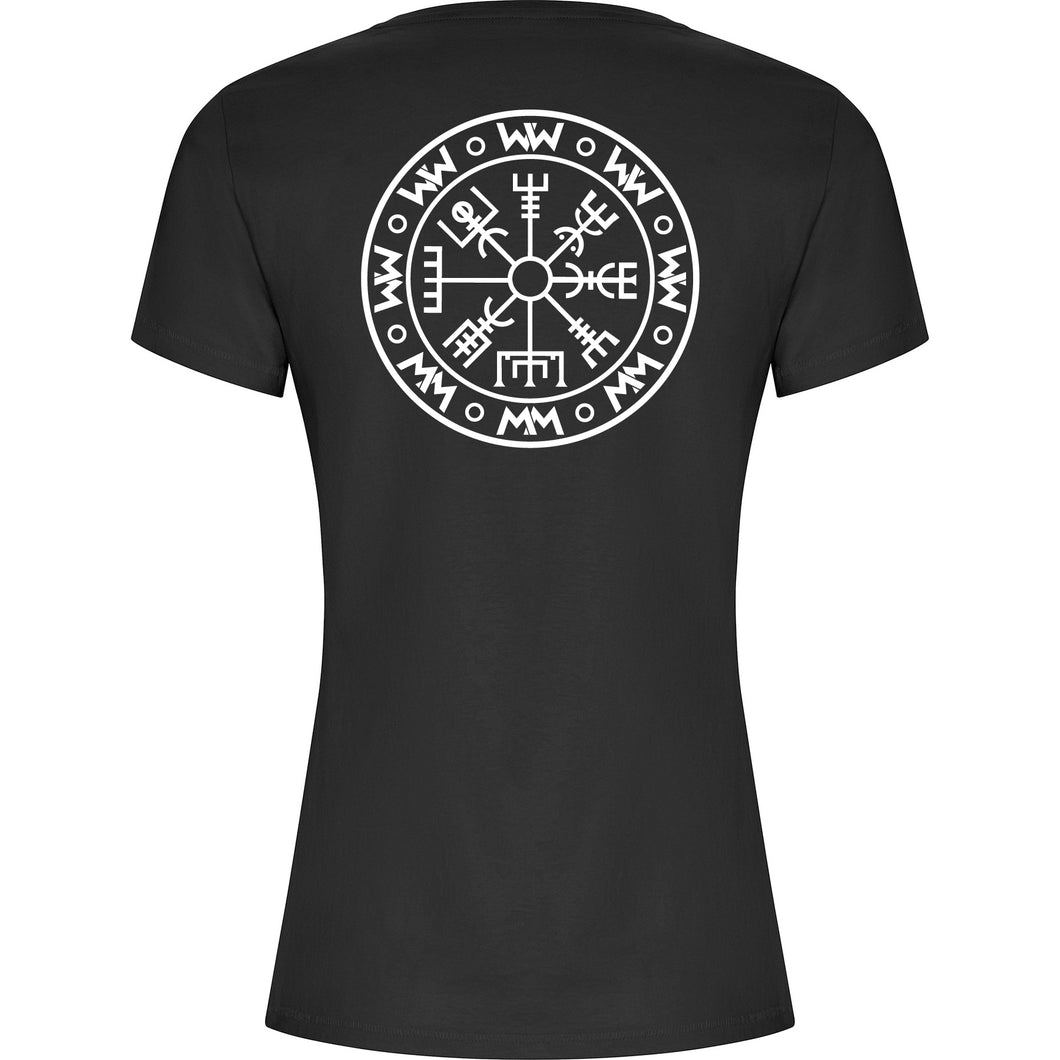 Camiseta Orgánica mujer WIKING Negra