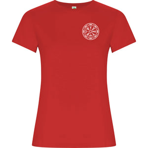 Camiseta Orgánica mujer WIKING Roja