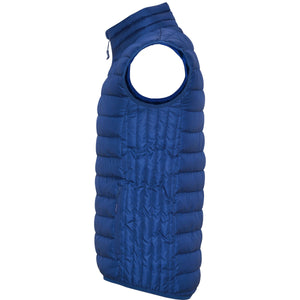 Chaleco Logo Bordado hombre PUFFY Azul