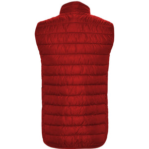 Chaleco Logo Bordado hombre PUFFY Rojo