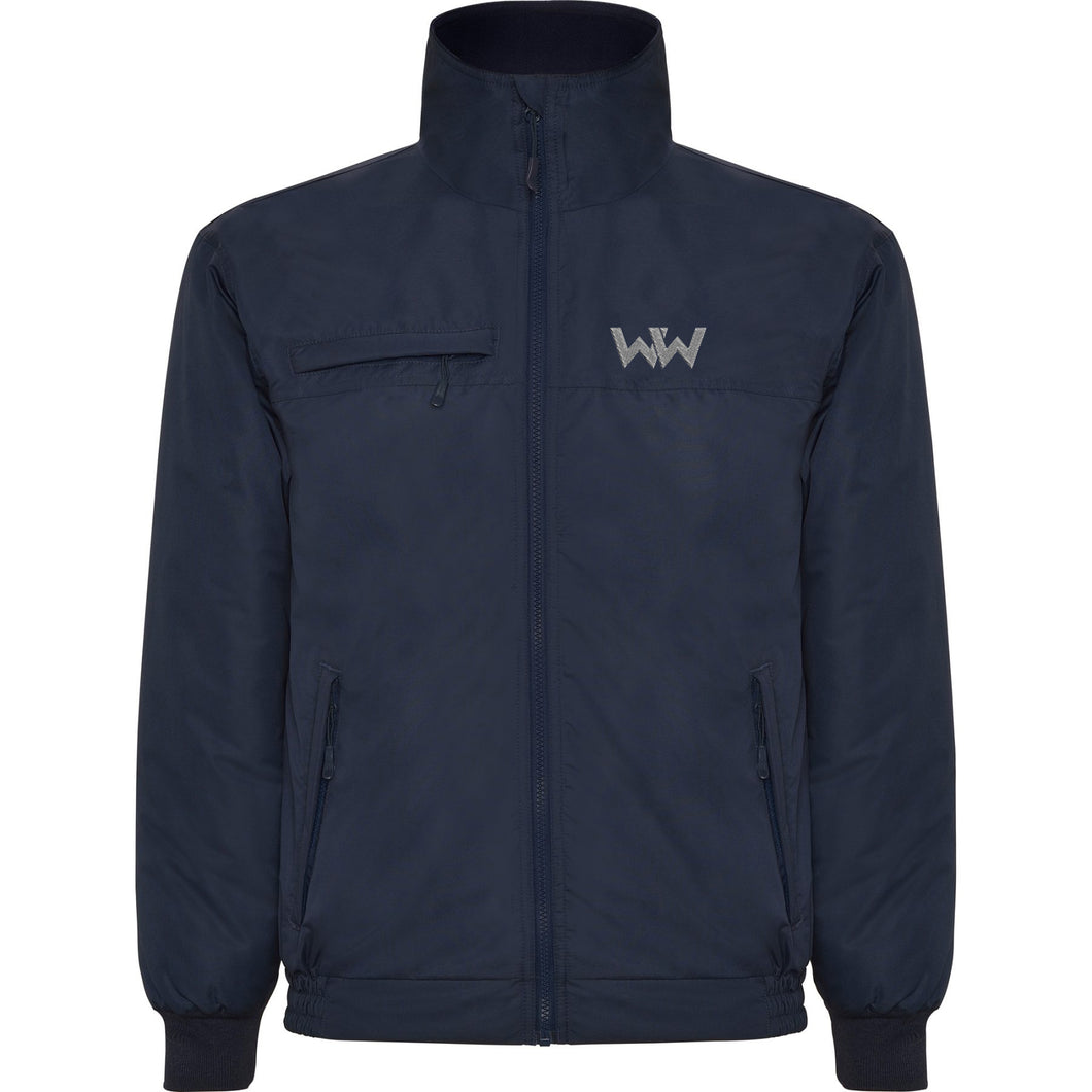 Chaqueta Logo Bordado hombre MARINESOFT Marino